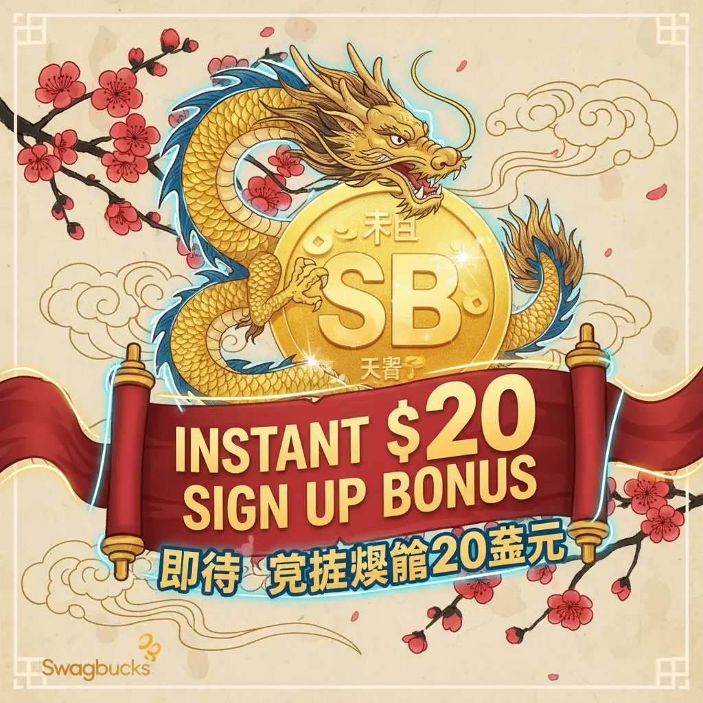 instant $20 sign up bonus - Swagbucks