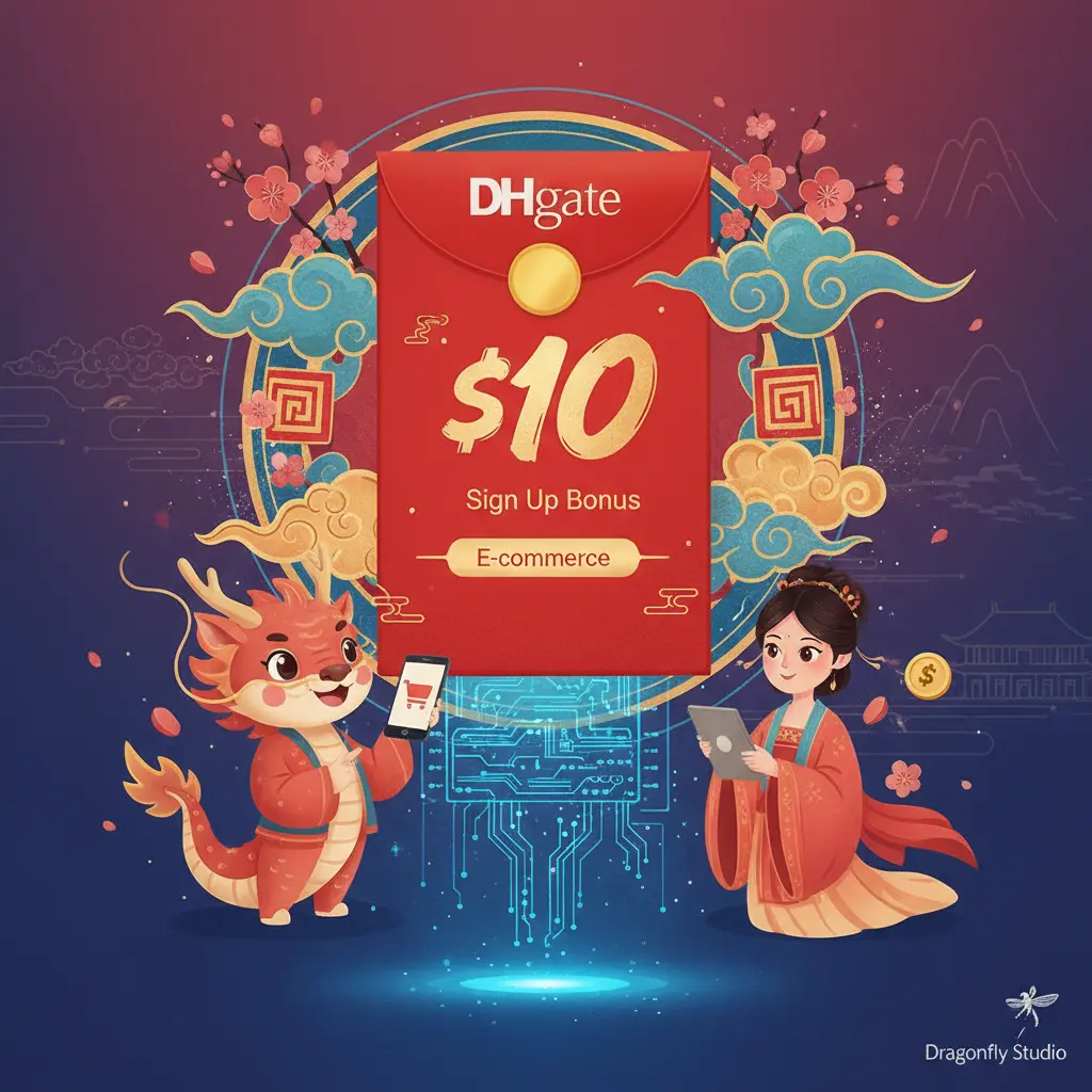 $10 sign up bonus - DHgate