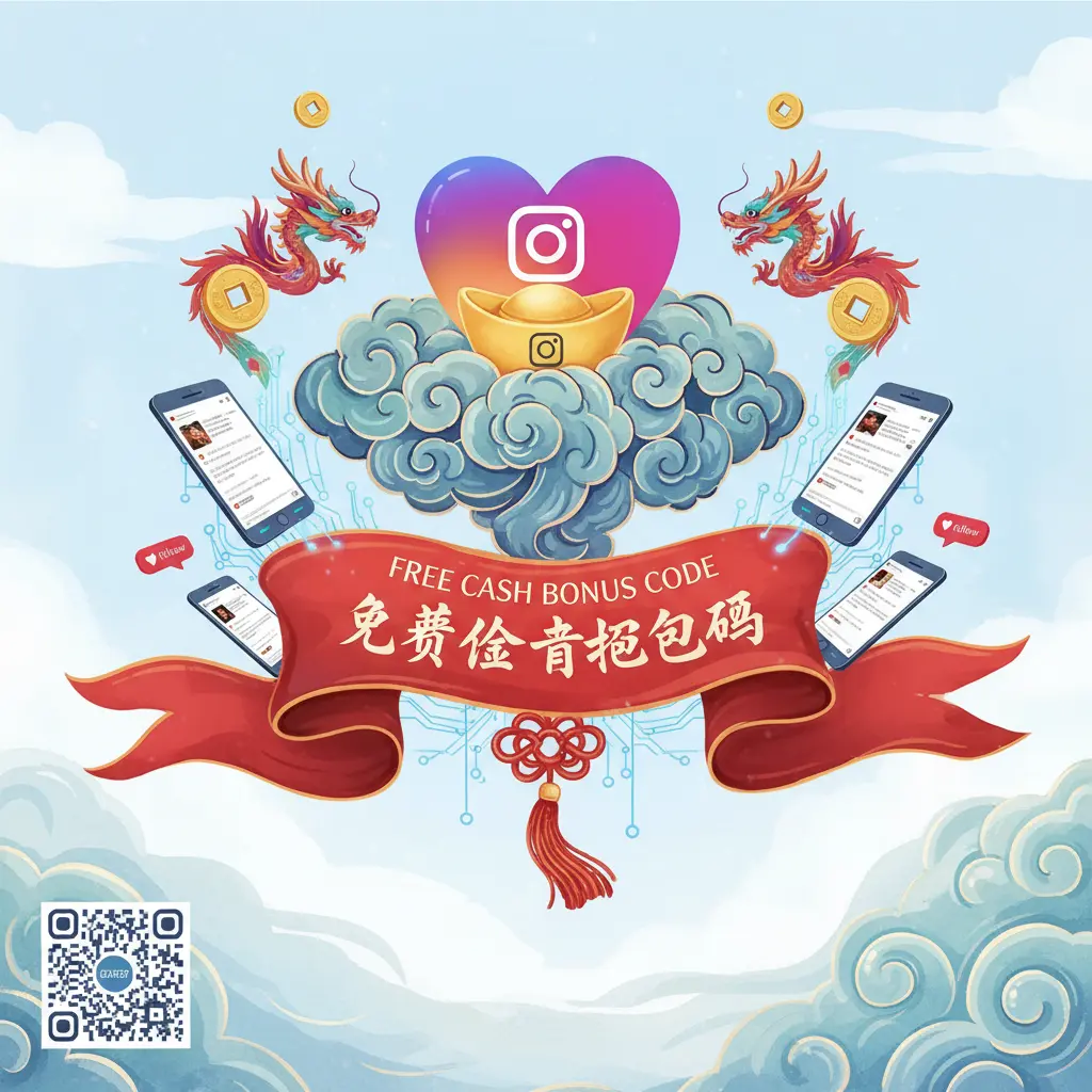 free cash bonus code - Instagram