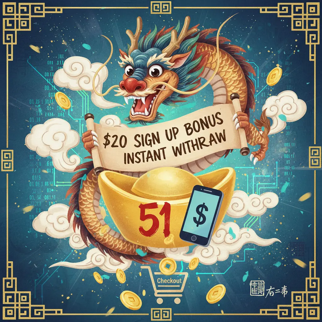 $20 sign up bonus instant withdraw - Checkout