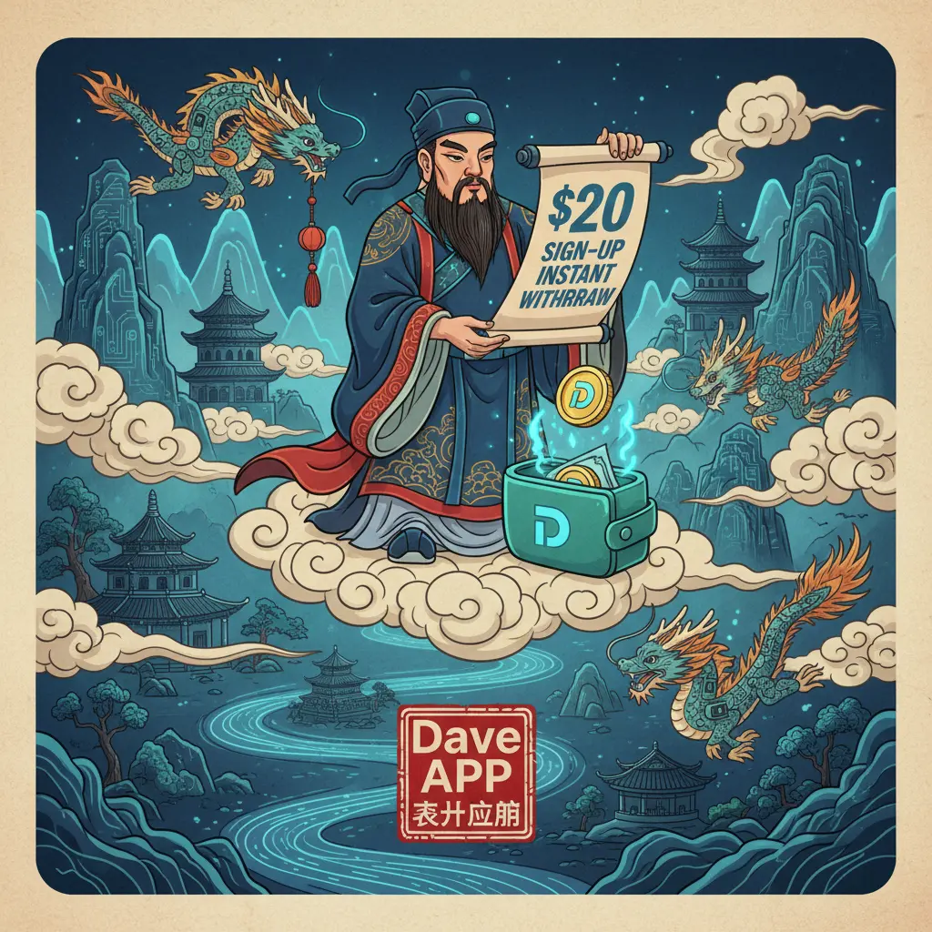 $20 sign up bonus instant withdraw - Dave