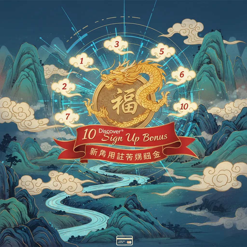 10 sign up bonus - Discover