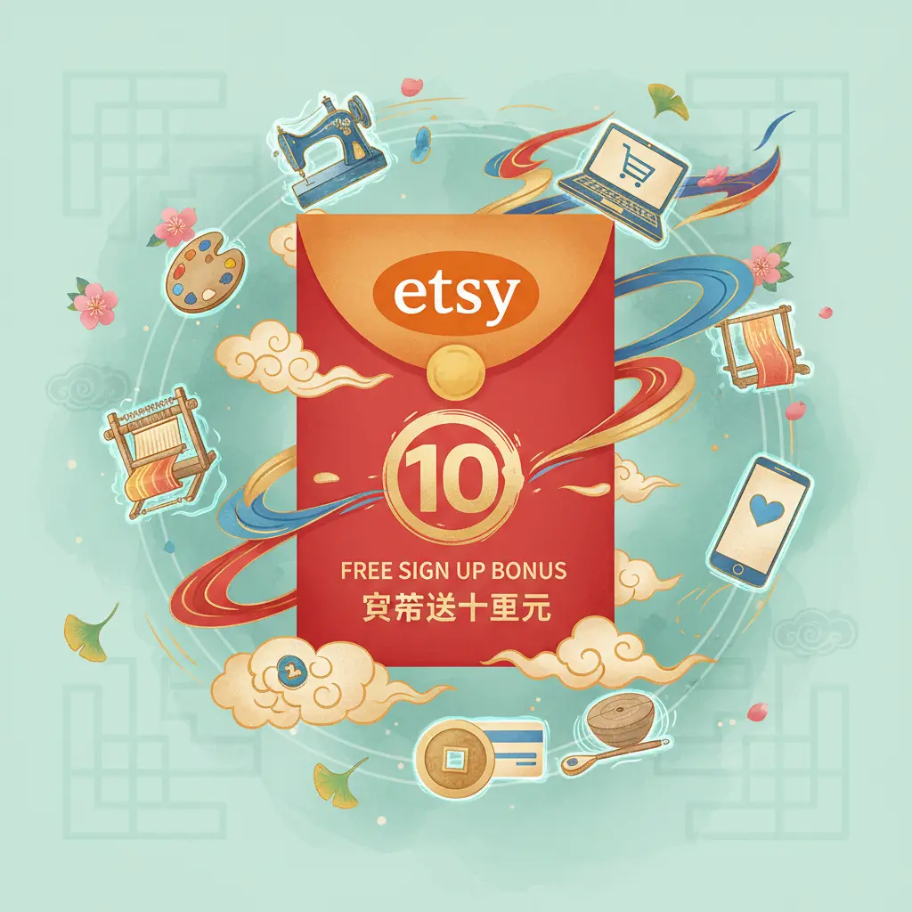 free $10 sign up bonus - Etsy