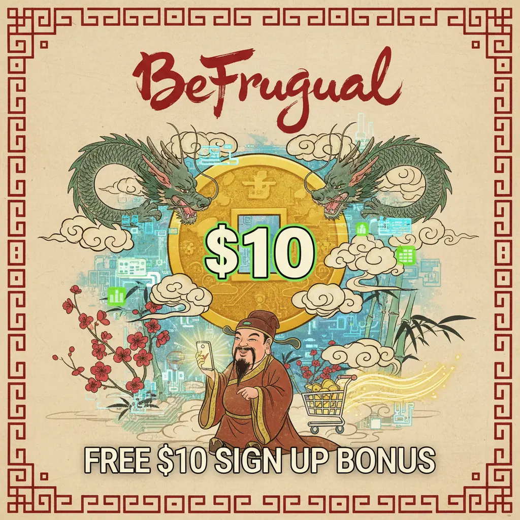 free $10 sign up bonus - BeFrugal