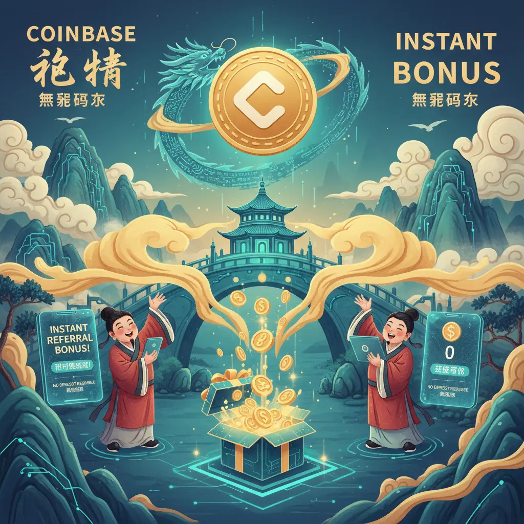 instant referral bonus no deposit - Coinbase