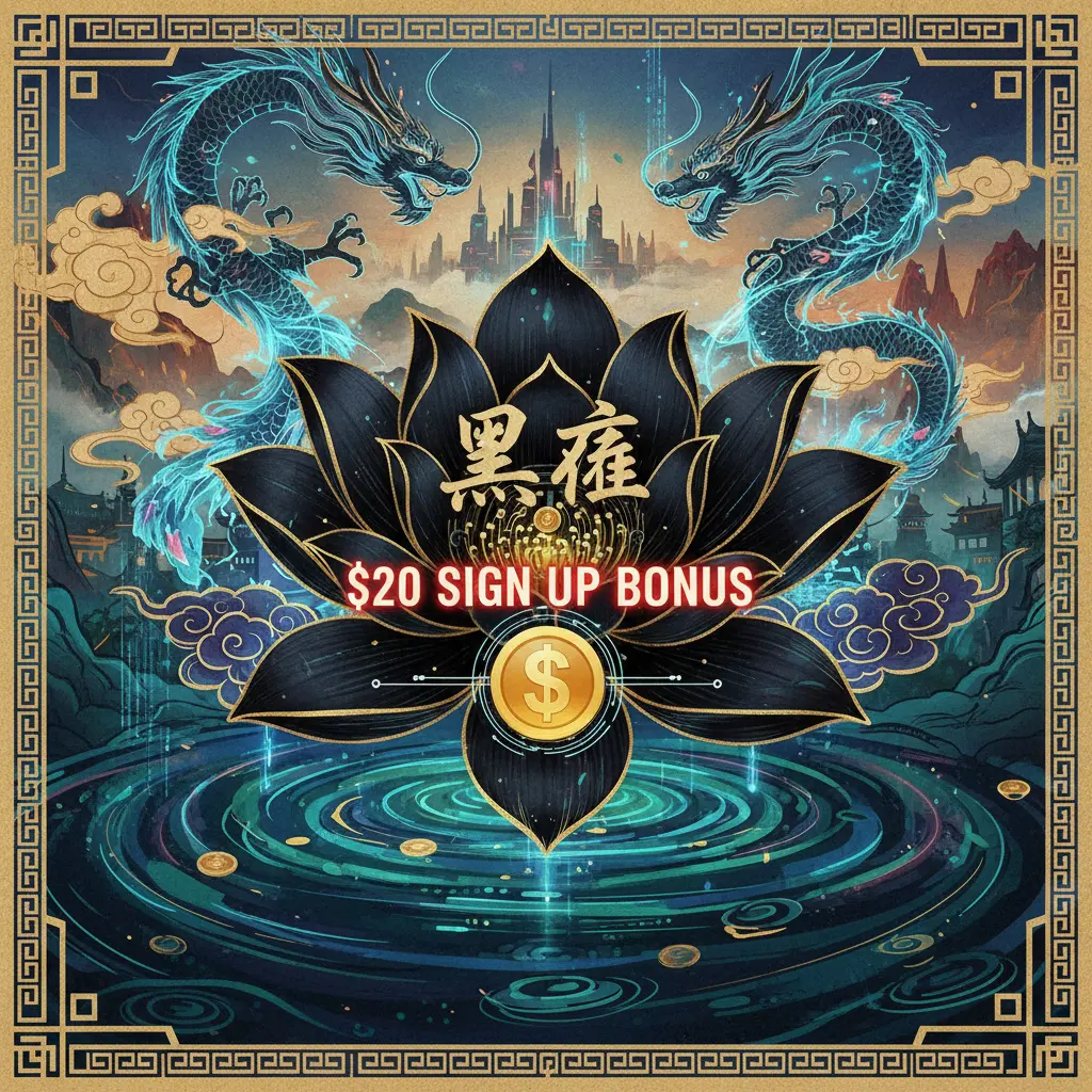 $20 Sign Up Bonus - Black