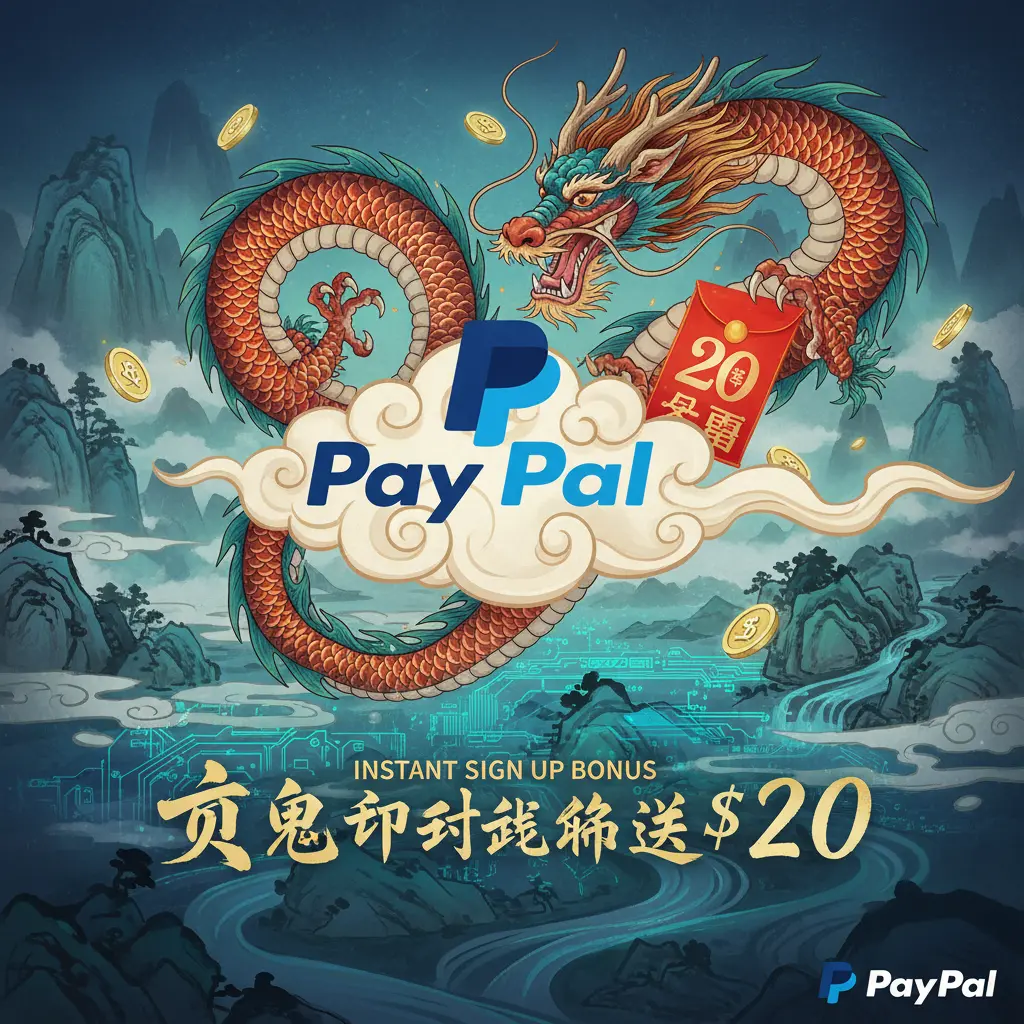 instant $20 sign up bonus - PayPal