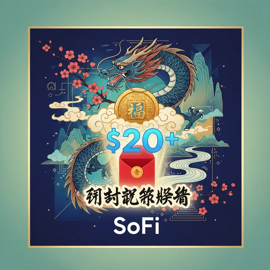 instant $20 sign up bonus - SoFi