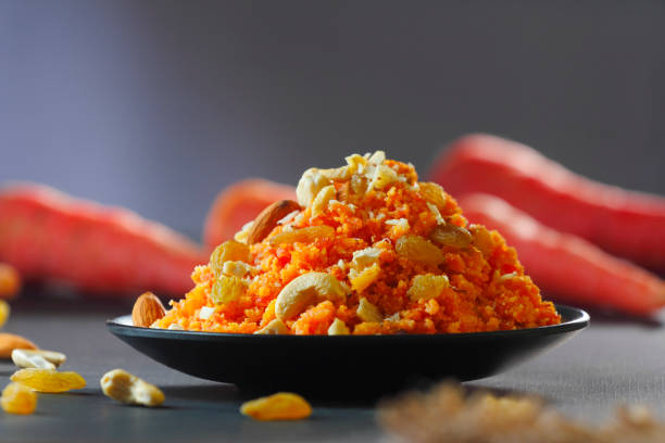 Homemade Carrot Pudding/Gajar Halwa/Indian Dessert